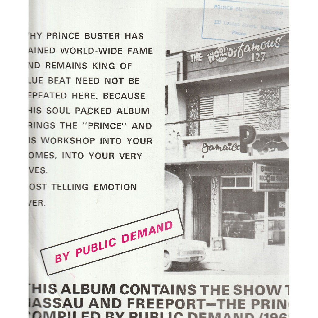  prince buster  -  she was a rough rider 