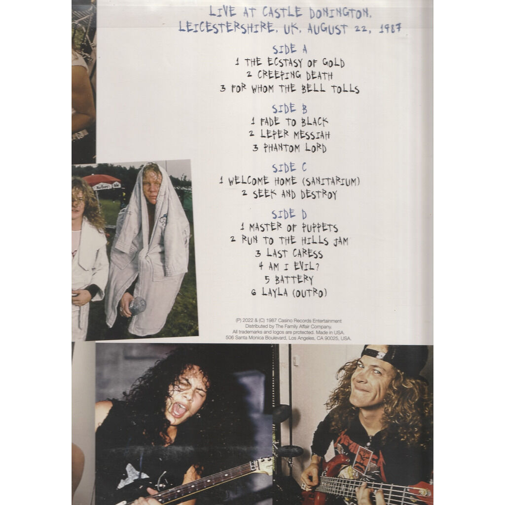  metallica  -  crash course donington 1987 