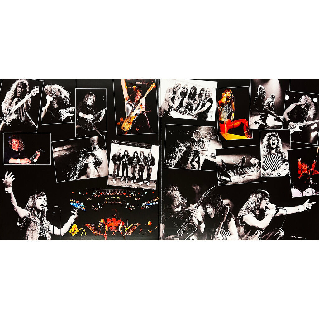  Iron Maiden  -  beast over reading -marbled vinyls 