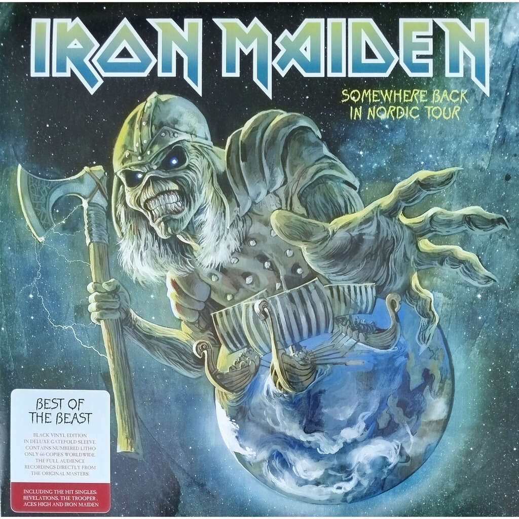  somewhere back in nordic tour -swirl green blue vinyls 