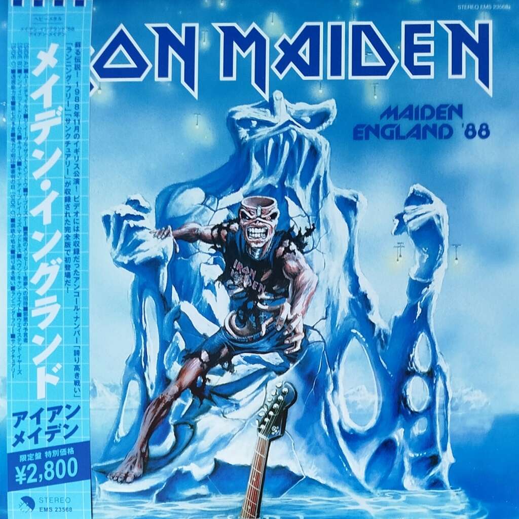  maiden england '88 -clear vinyls 