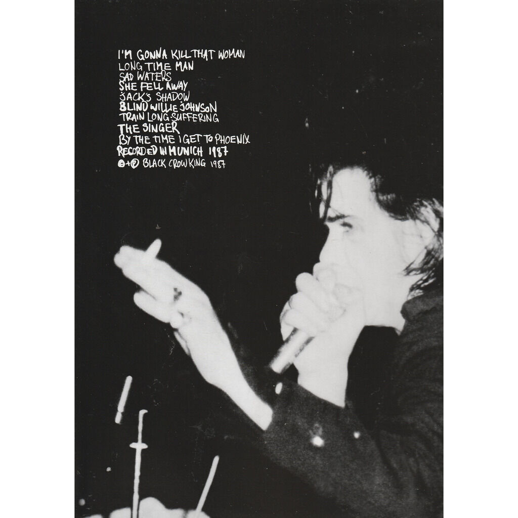  nick cave & the bad seeds  -  munich 1987 