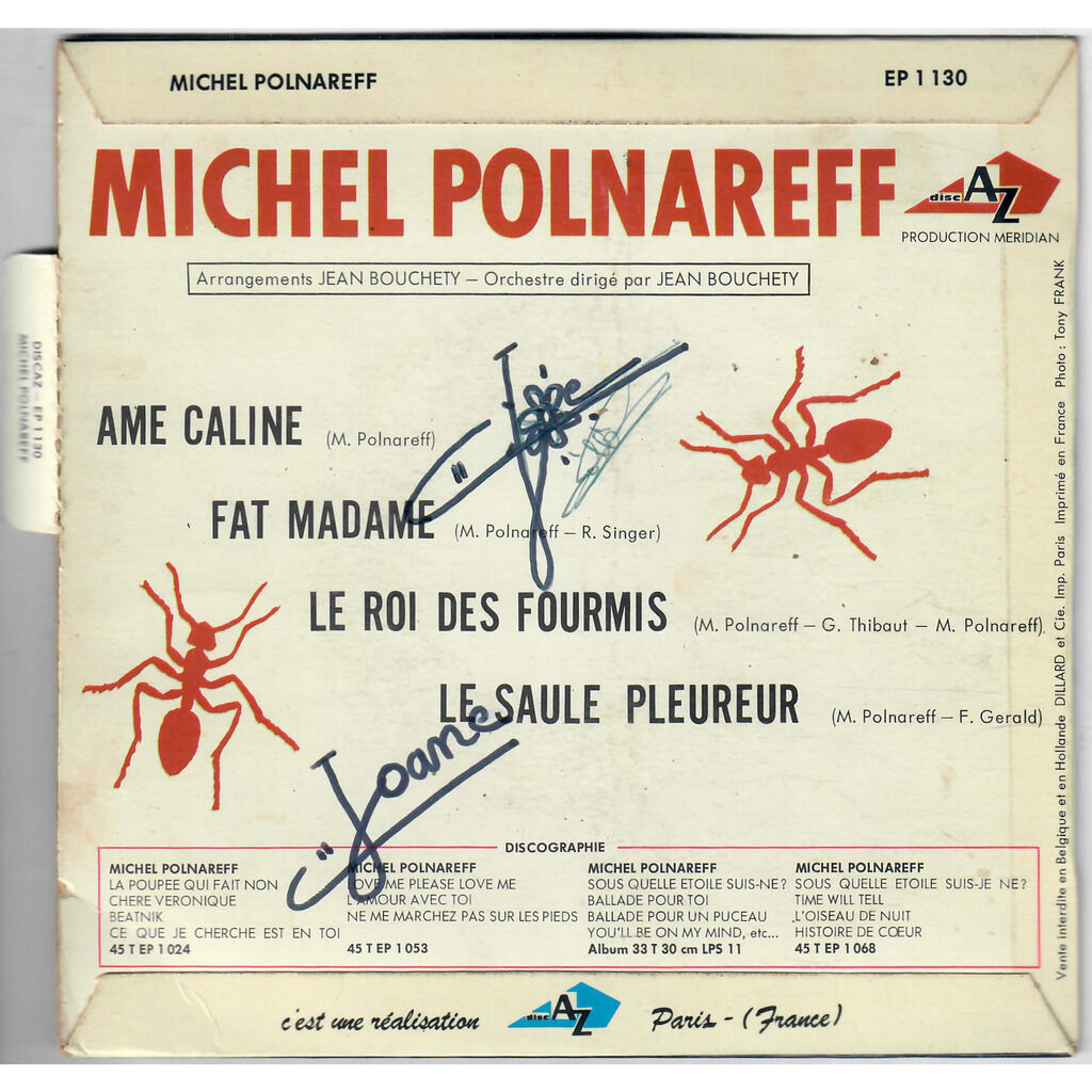 Michel Polnareff  -  âme caline 