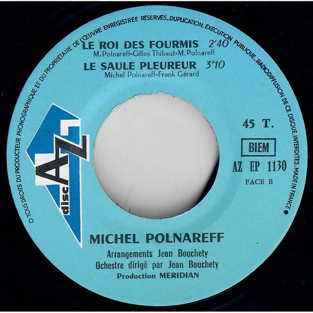  Michel Polnareff  -  âme caline 