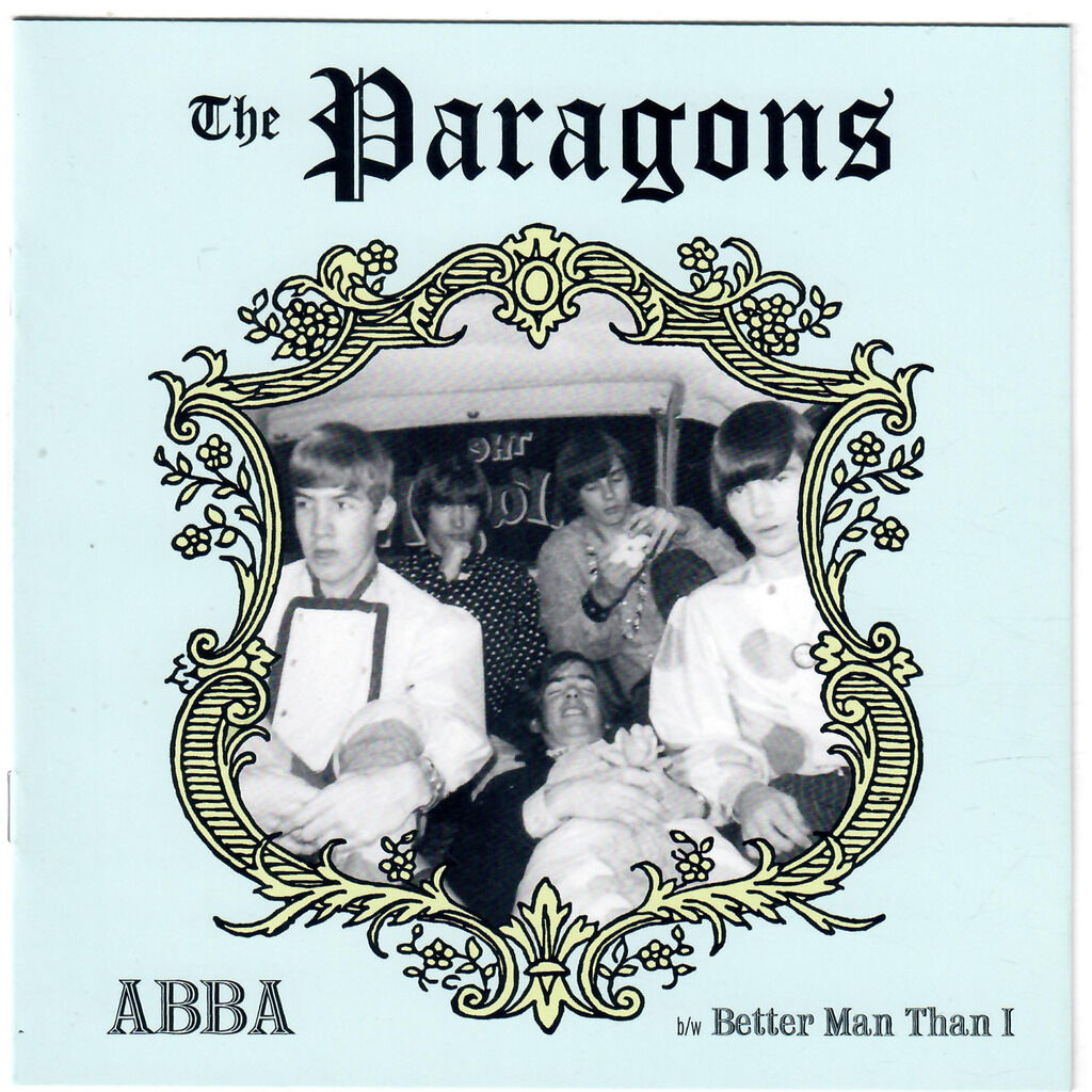  The Paragons (3)  -  abba b/w better man than i 