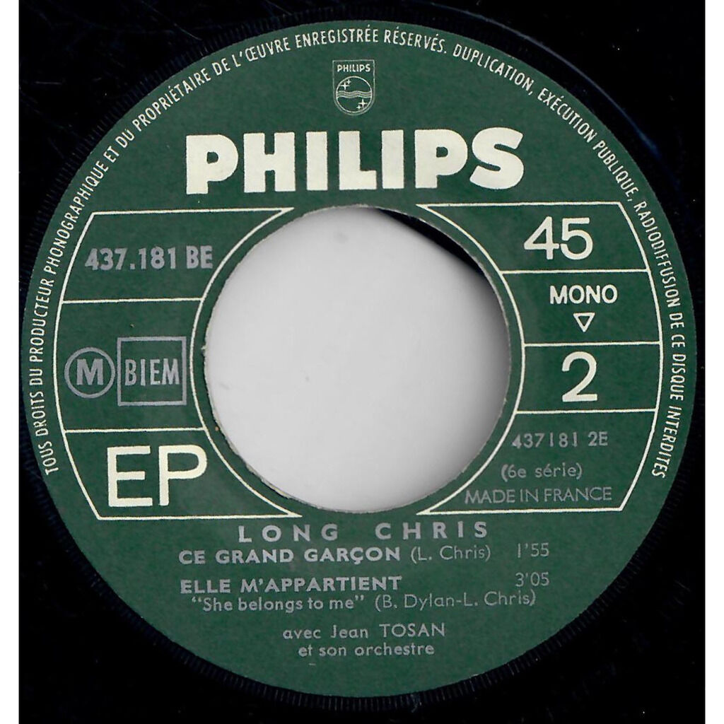  Long Chris  -  le rebelle 