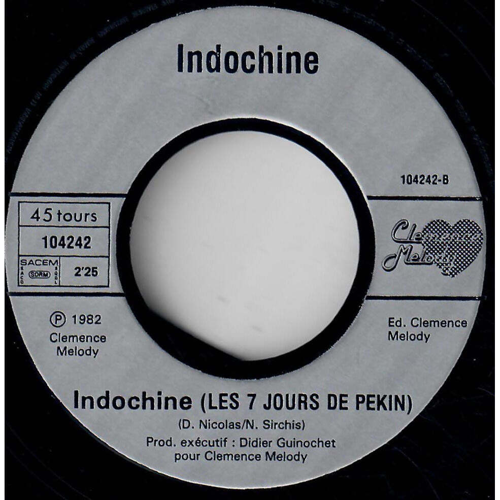  Indochine  -  l'aventurier 