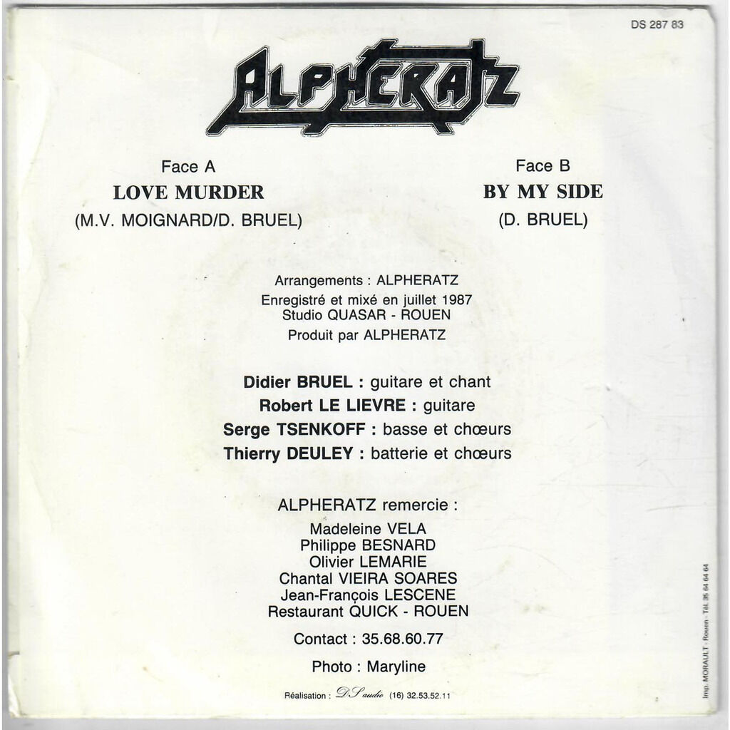  Alpheratz (2)  -  love murder / by my side 