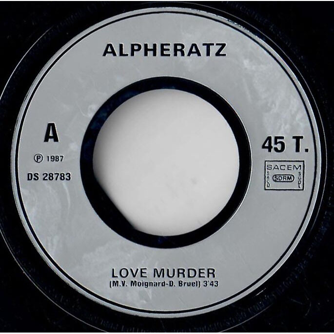  Alpheratz (2)  -  love murder / by my side 
