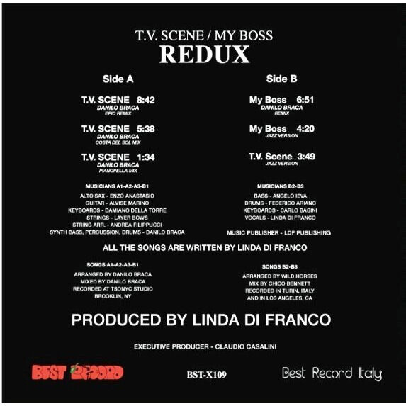  LINDA DI FRANCO  -  t.v. scene / my boss 