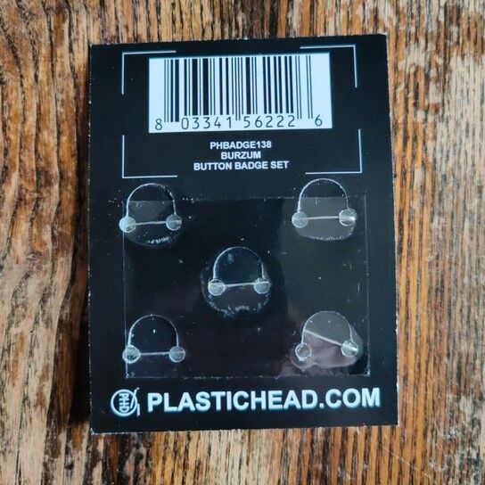  Burzum  -  set of 5 official buttons badge 2021 