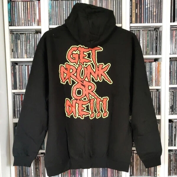  Alestorm  -  get drunk or die (l size) official hooded sweater 2022 