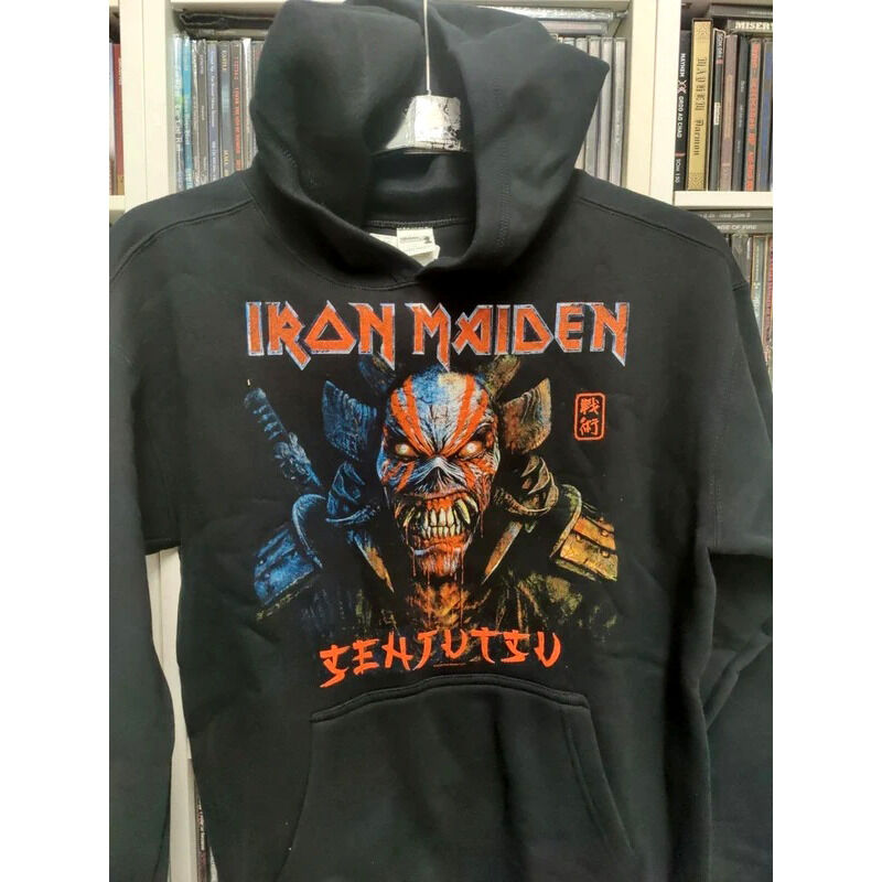  Iron maiden  -  senjutsu (m size) official hooded sweater 2022 