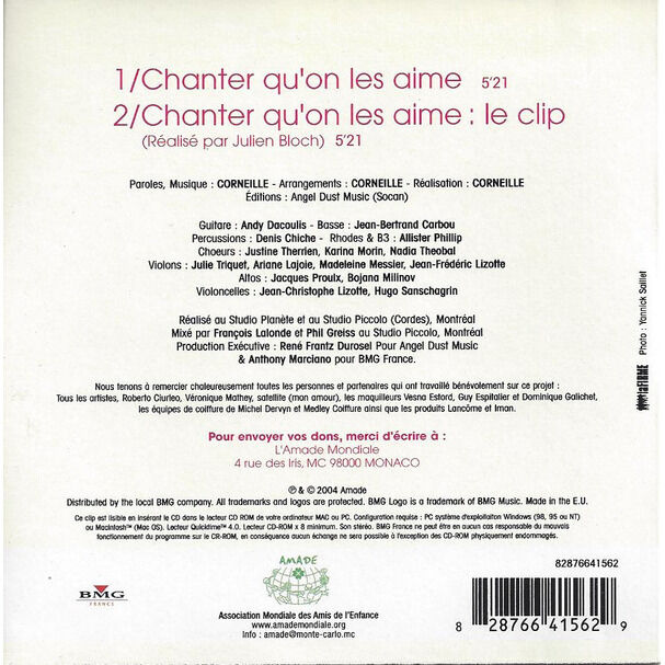  Amade  -  chanter qu'on les aime 