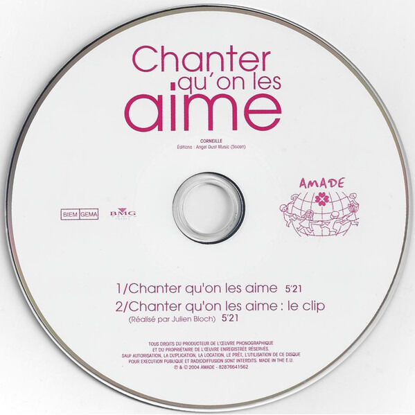  Amade  -  chanter qu'on les aime 