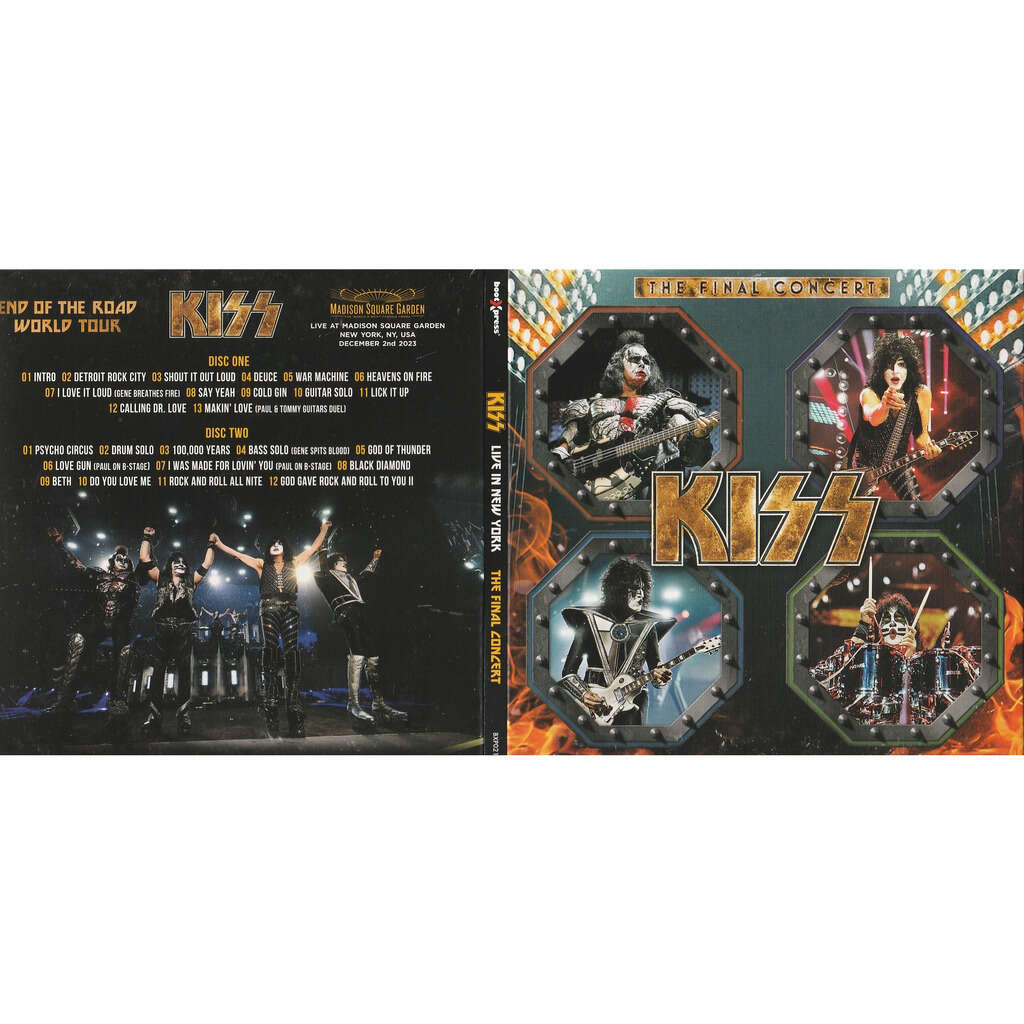  kiss  -  live in new york 2023 