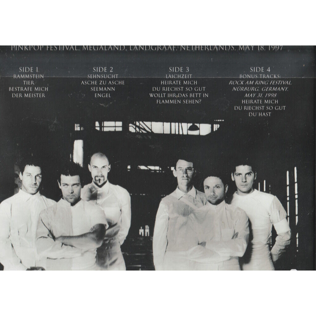  rammstein  -  live at pinkpop 1997 