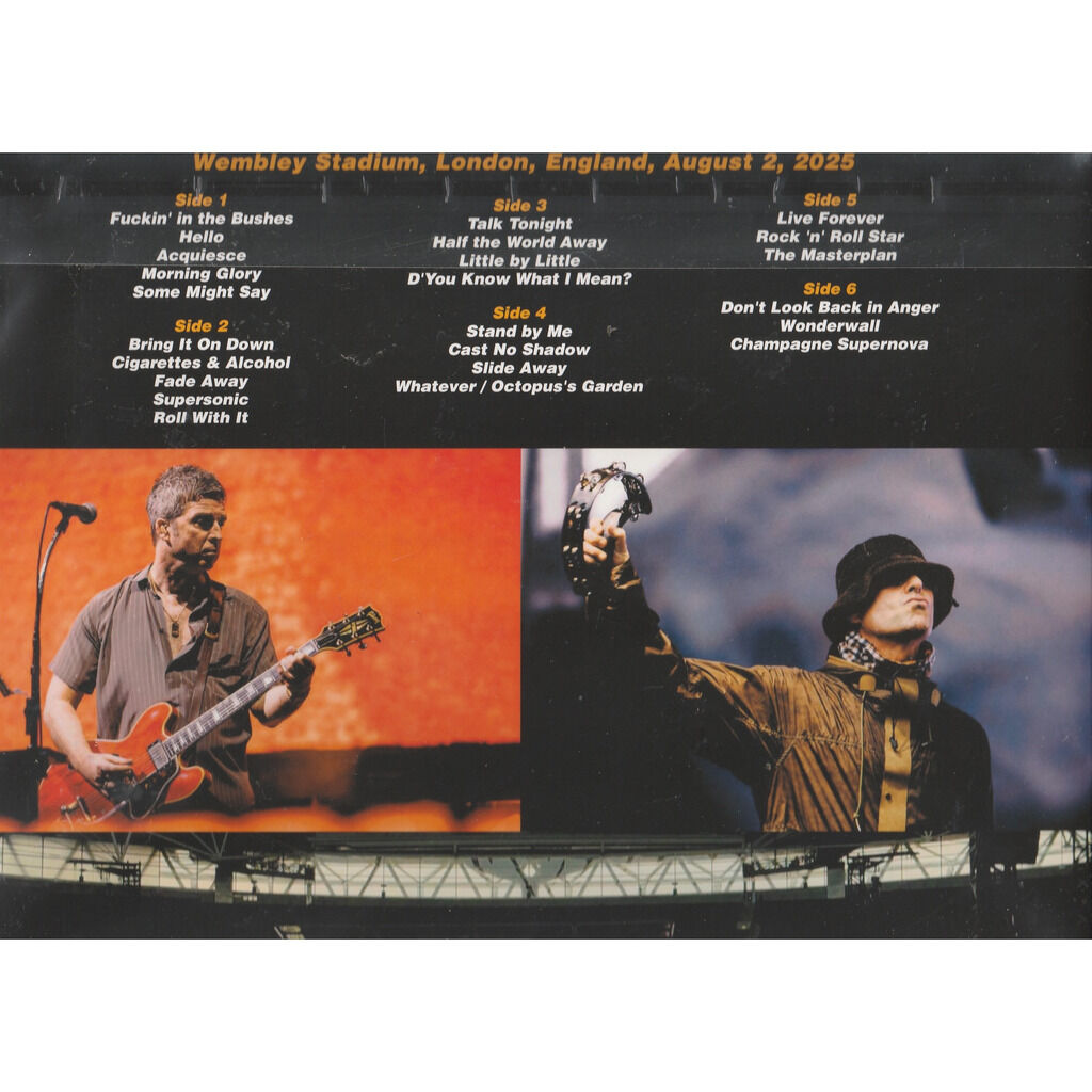  oasis  -  live 25 this is not a drill london 2025 wembley 