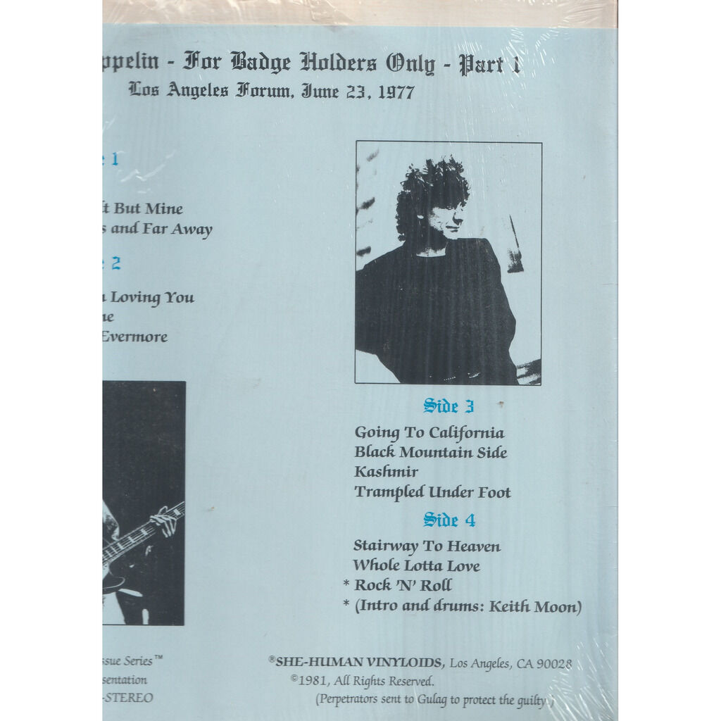  led zeppelin  -  for badges holders only part 1 