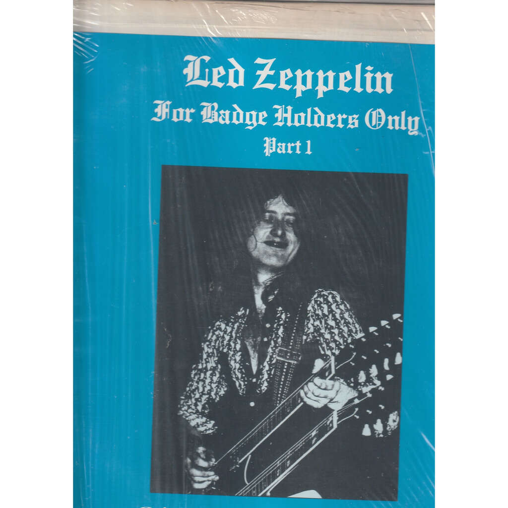  for badges holders only part 1 