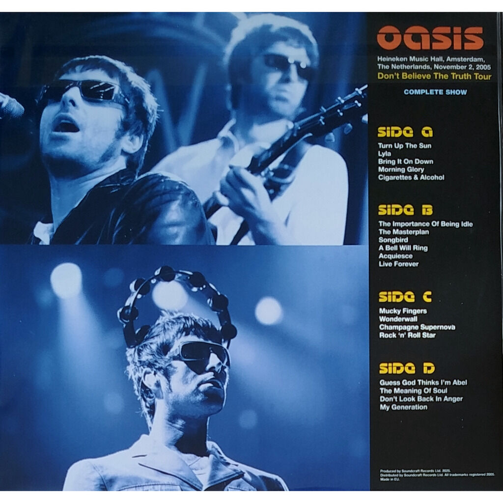  Oasis  -  let there be love -orange vinyls 