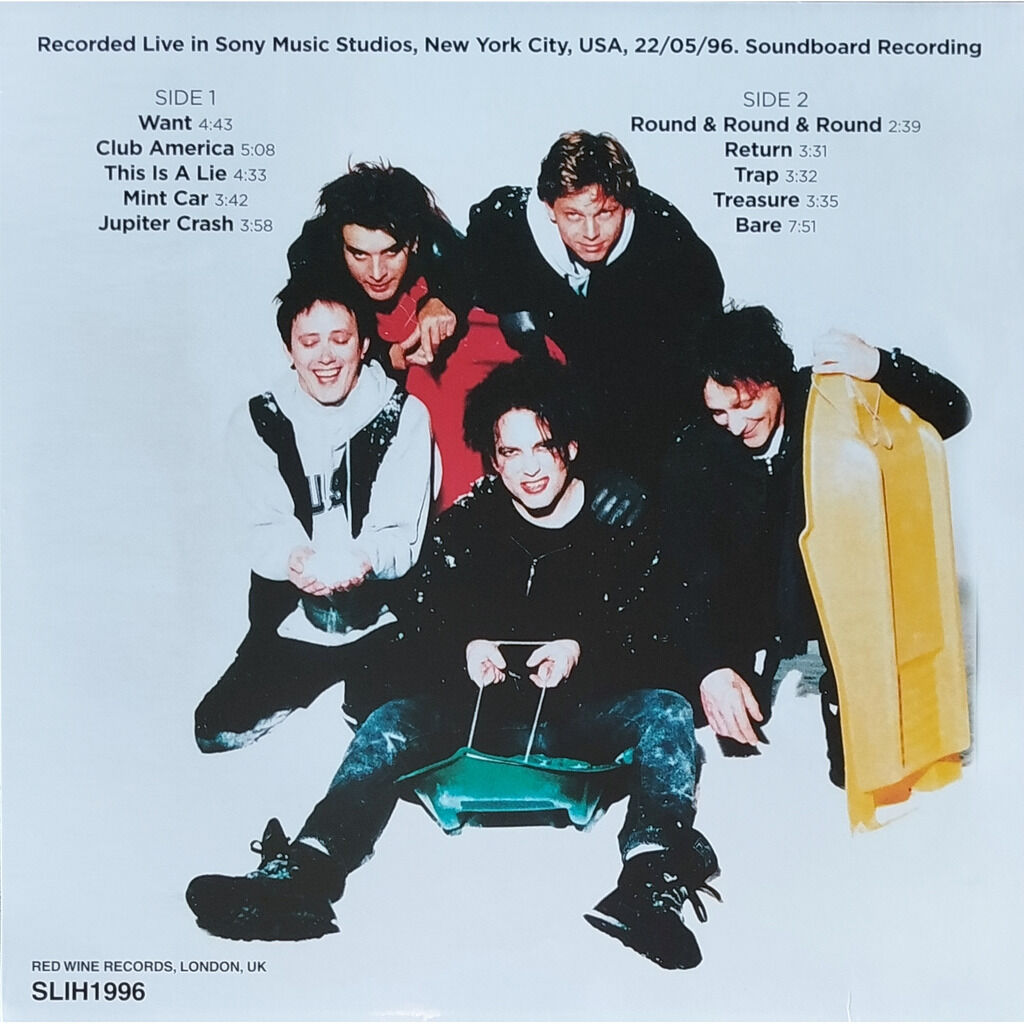  The Cure  -  some like it hot -picture disc vinyl 