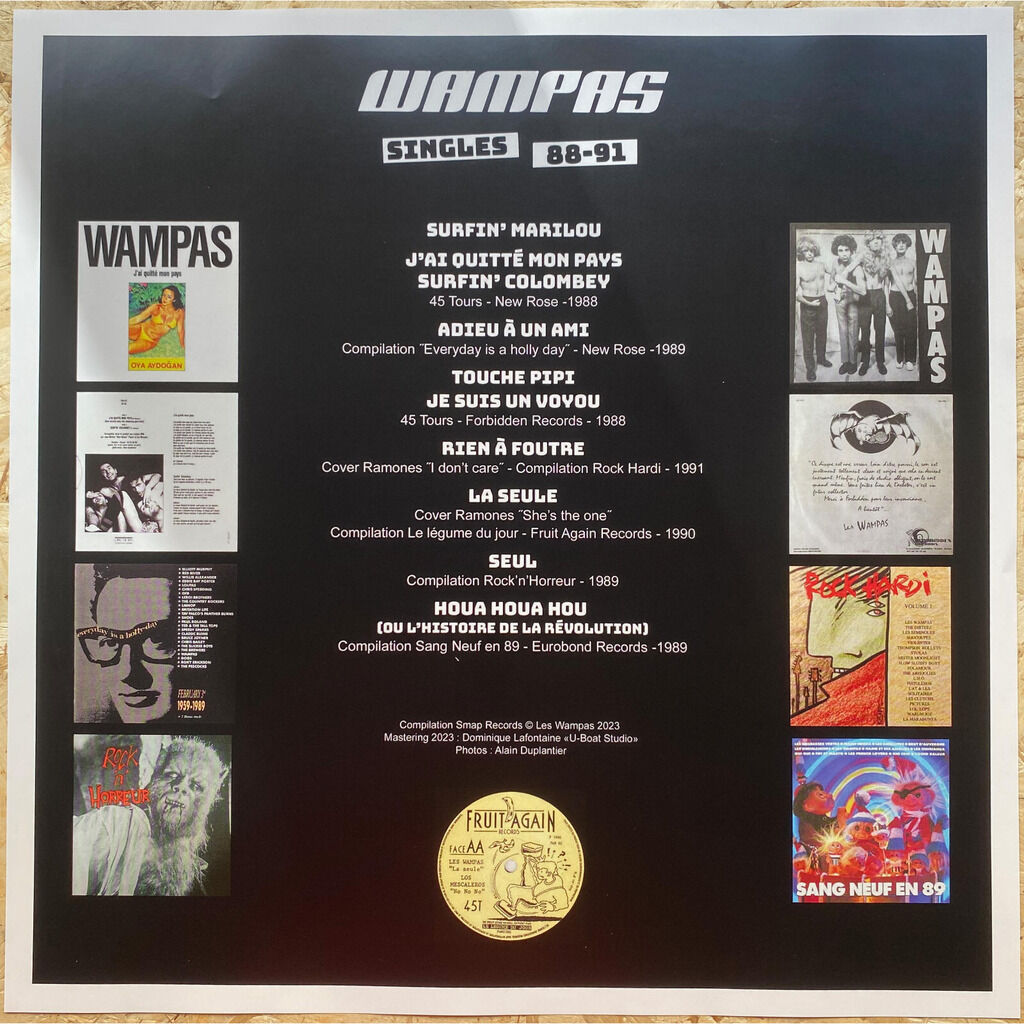 Les Wampas  -  singles 88-91 