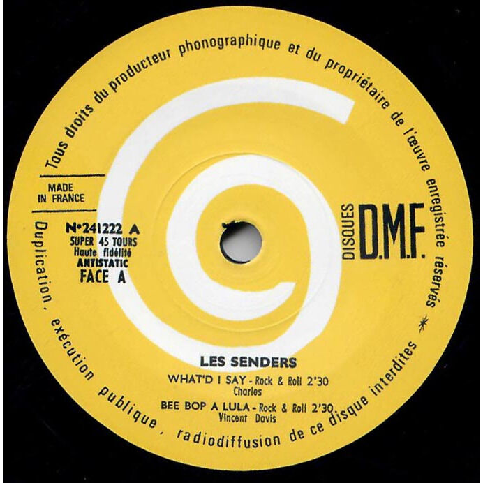  Les Senders  -  what'd i say 