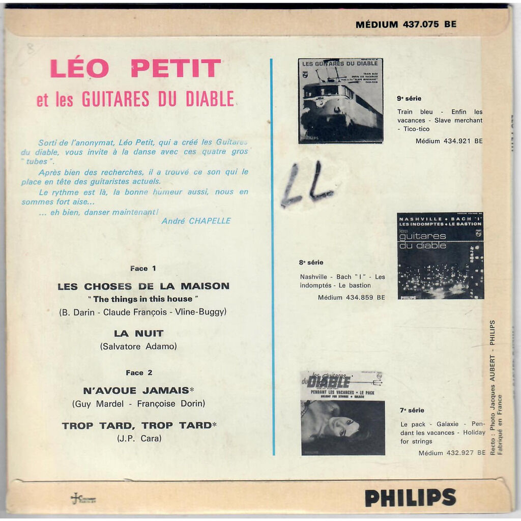  Léo Petit Et Les Guitares Du Diable  -  les choses de la maison 