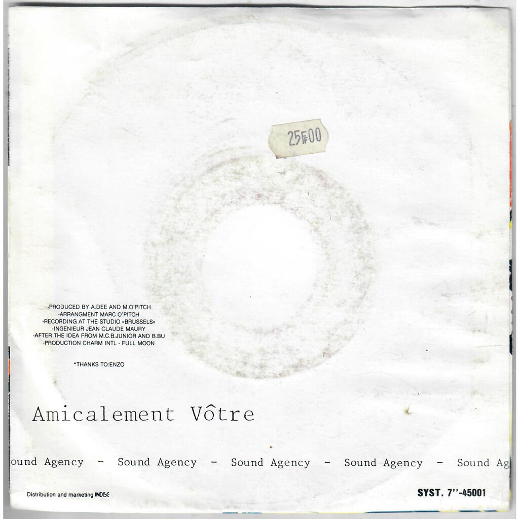  Sound Agency  -  amicalement vôtre 