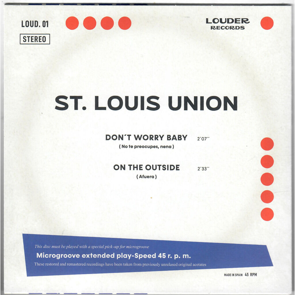  St. Louis Union  -  don't worry baby / on the outside 