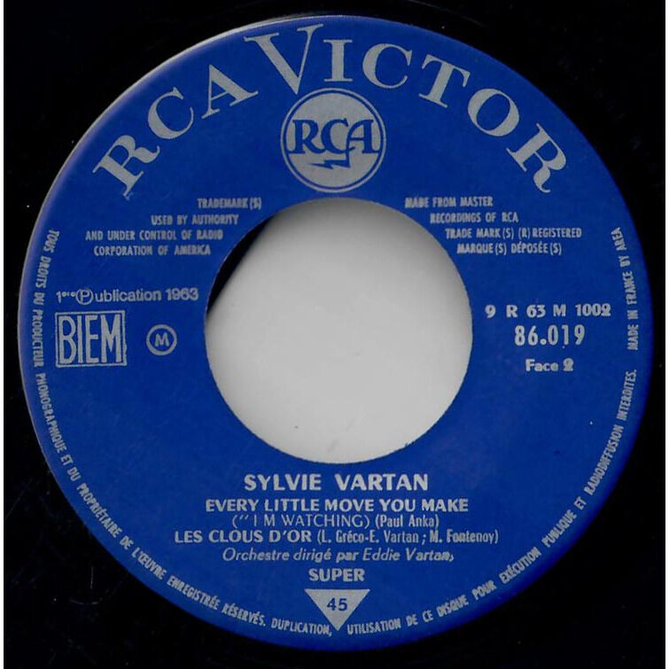  Sylvie Vartan  -  i'm watching 