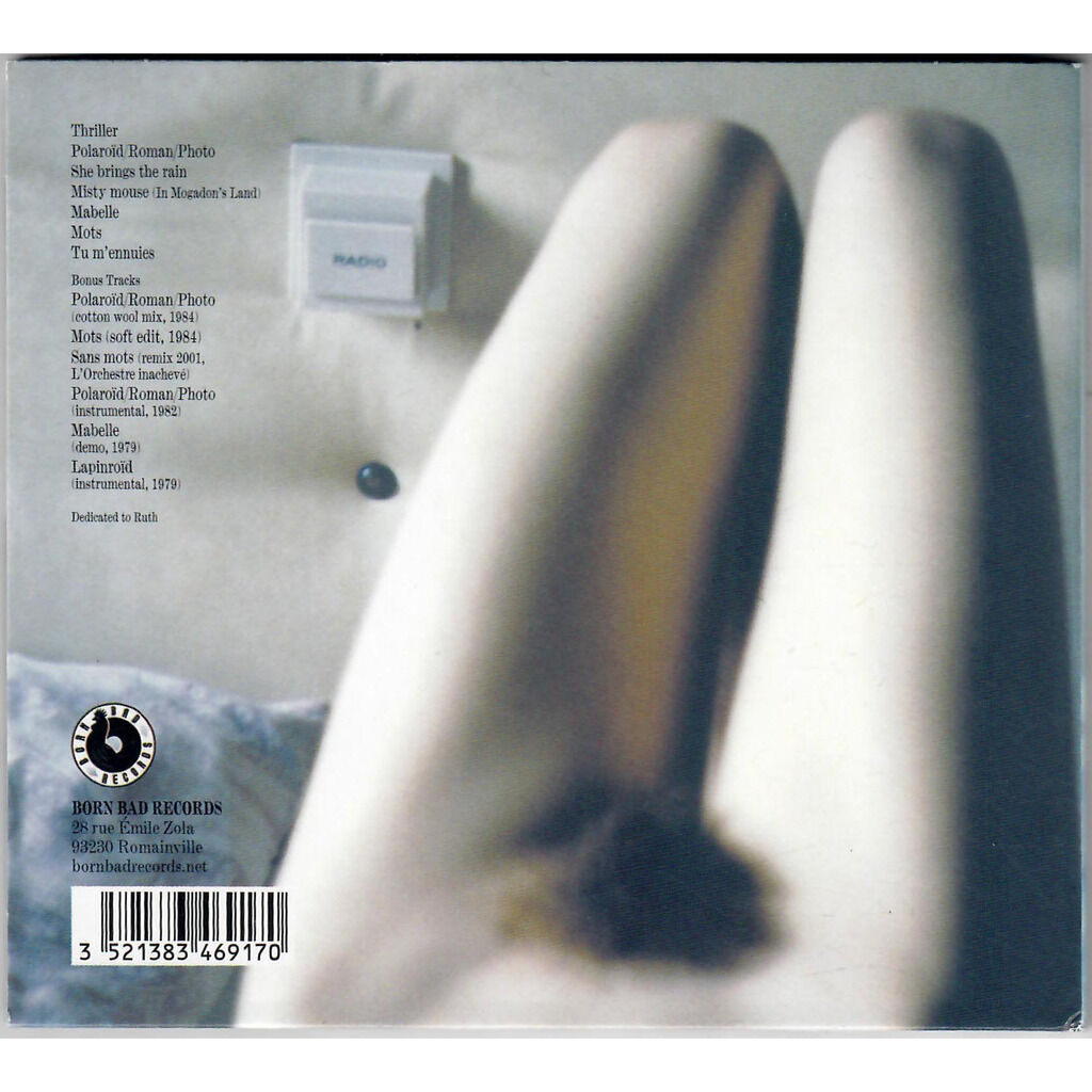  Ruth  -  polaroïd/roman/photo 