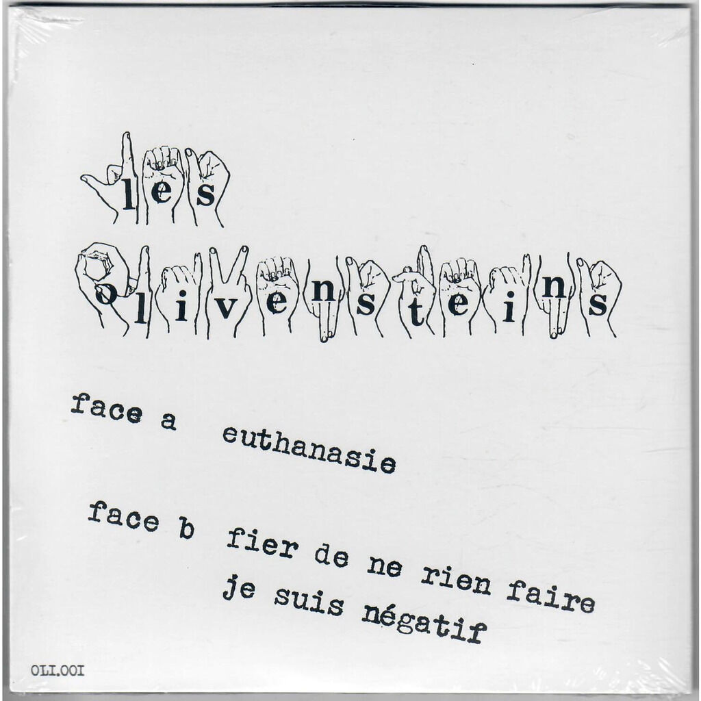  Les Olivensteins  -  euthanasie / fier de ne rien faire / je suis négatif 