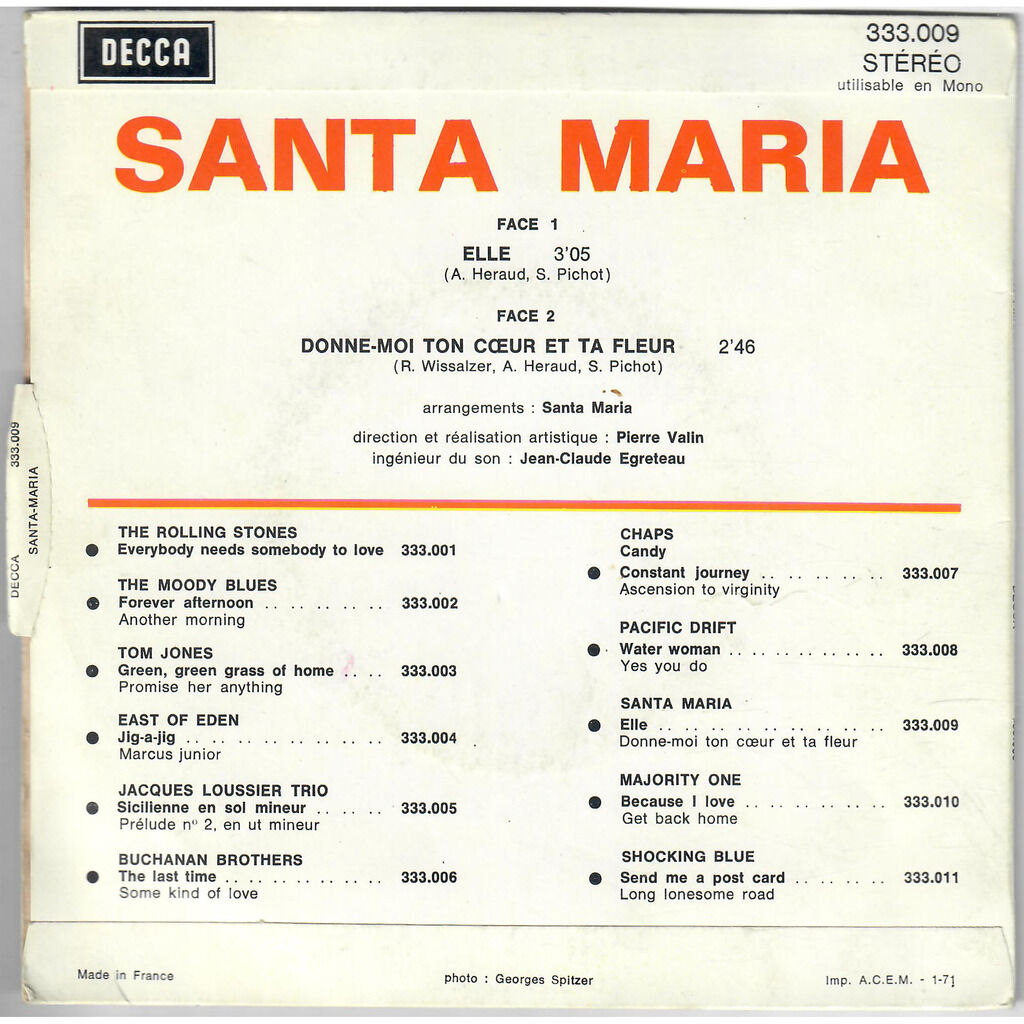  Santa Maria (5)  -  elle / donne-moi ton cœur et ta fleur 