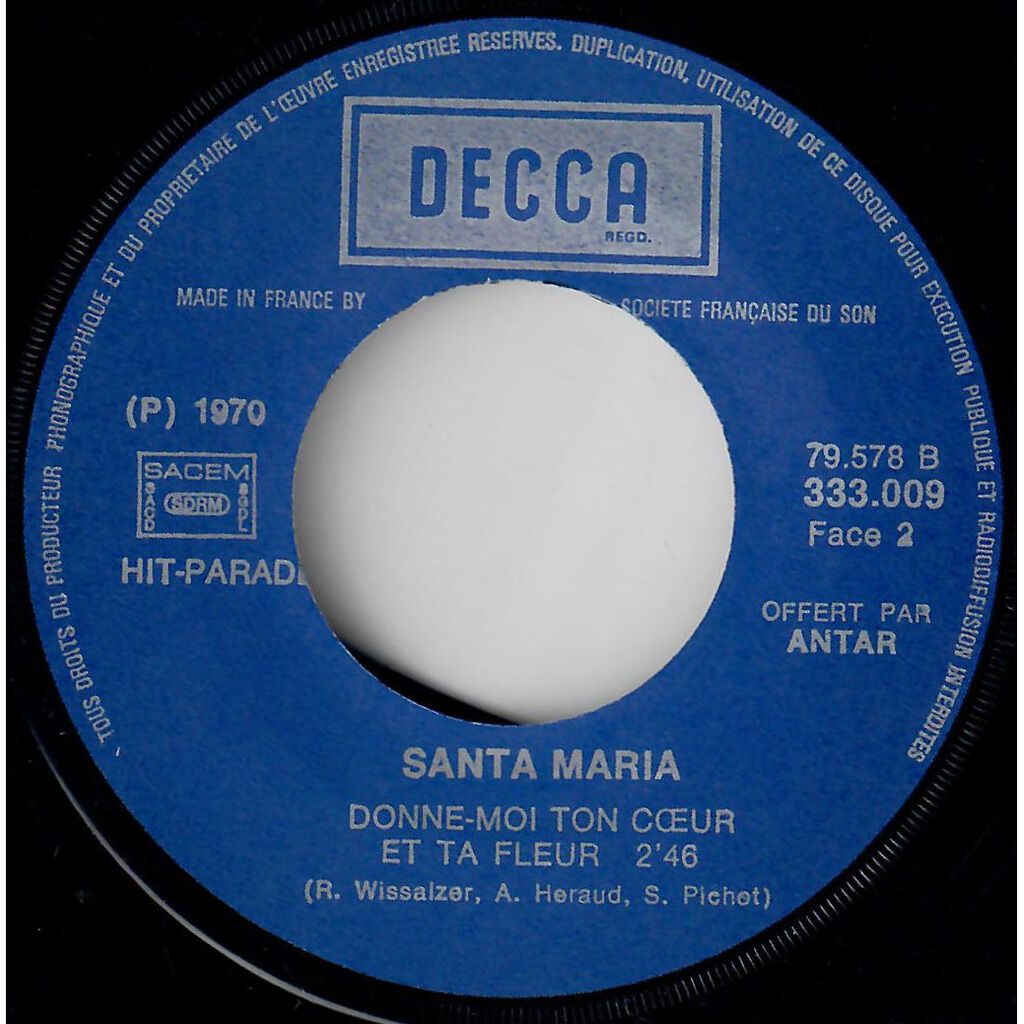  Santa Maria (5)  -  elle / donne-moi ton cœur et ta fleur 