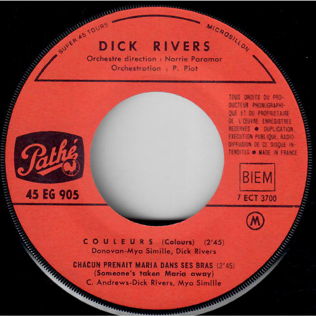  Dick Rivers  -  dick 
