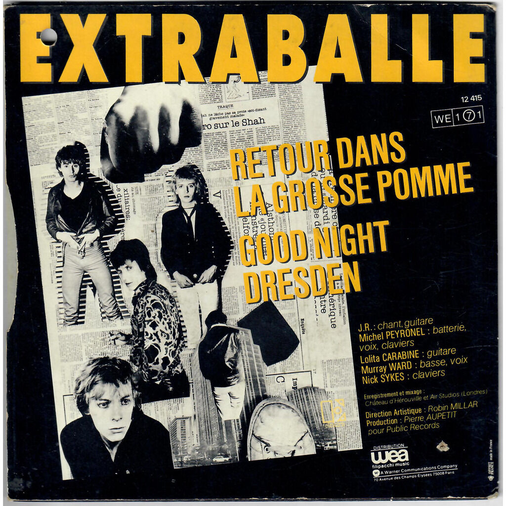  Extraballe  -  retour dans la grosse pomme / good night dresden 