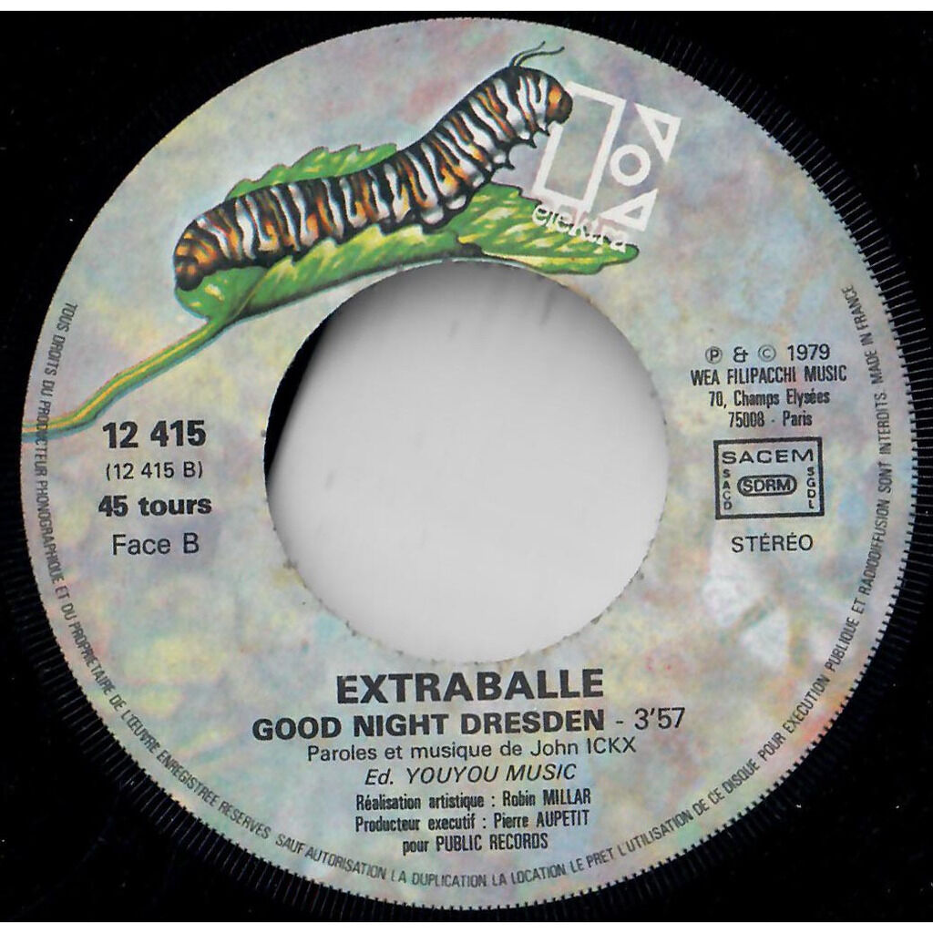  Extraballe  -  retour dans la grosse pomme / good night dresden 