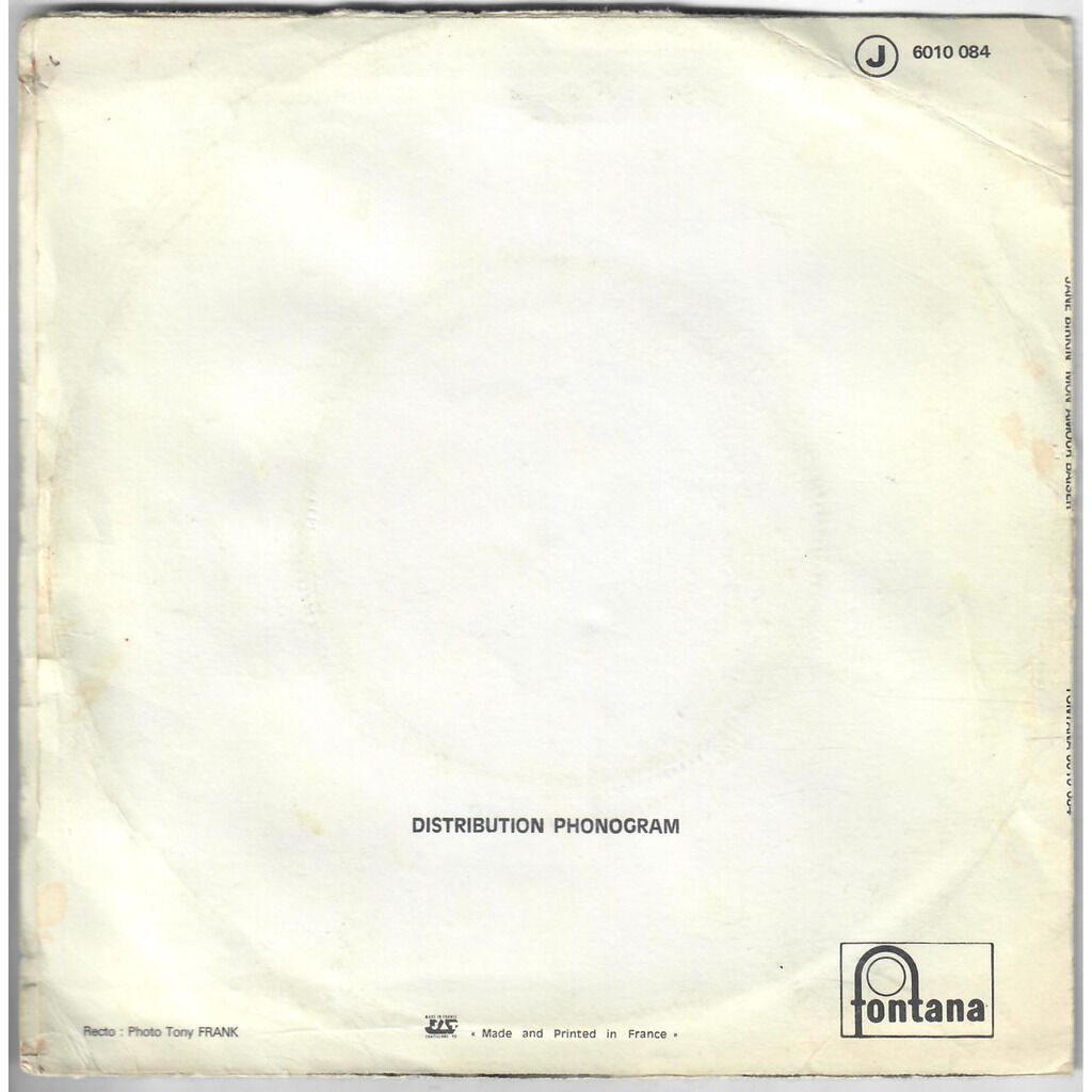  Jane Birkin  -  mon amour baiser / di doo dah 