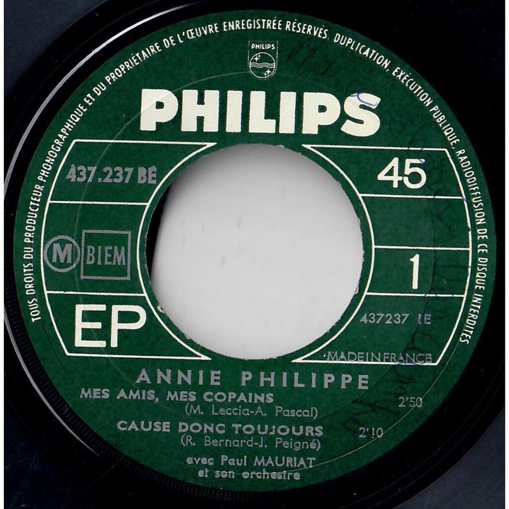  Annie Philippe  -  mes amis mes copains 