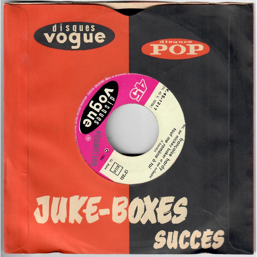  Françoise Hardy Acc. Par Orchestre Mickey Baker  -  et même / tout me ramène à toi 