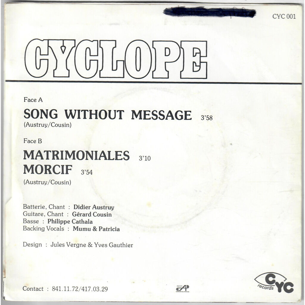  Cyclope  -  song without message 