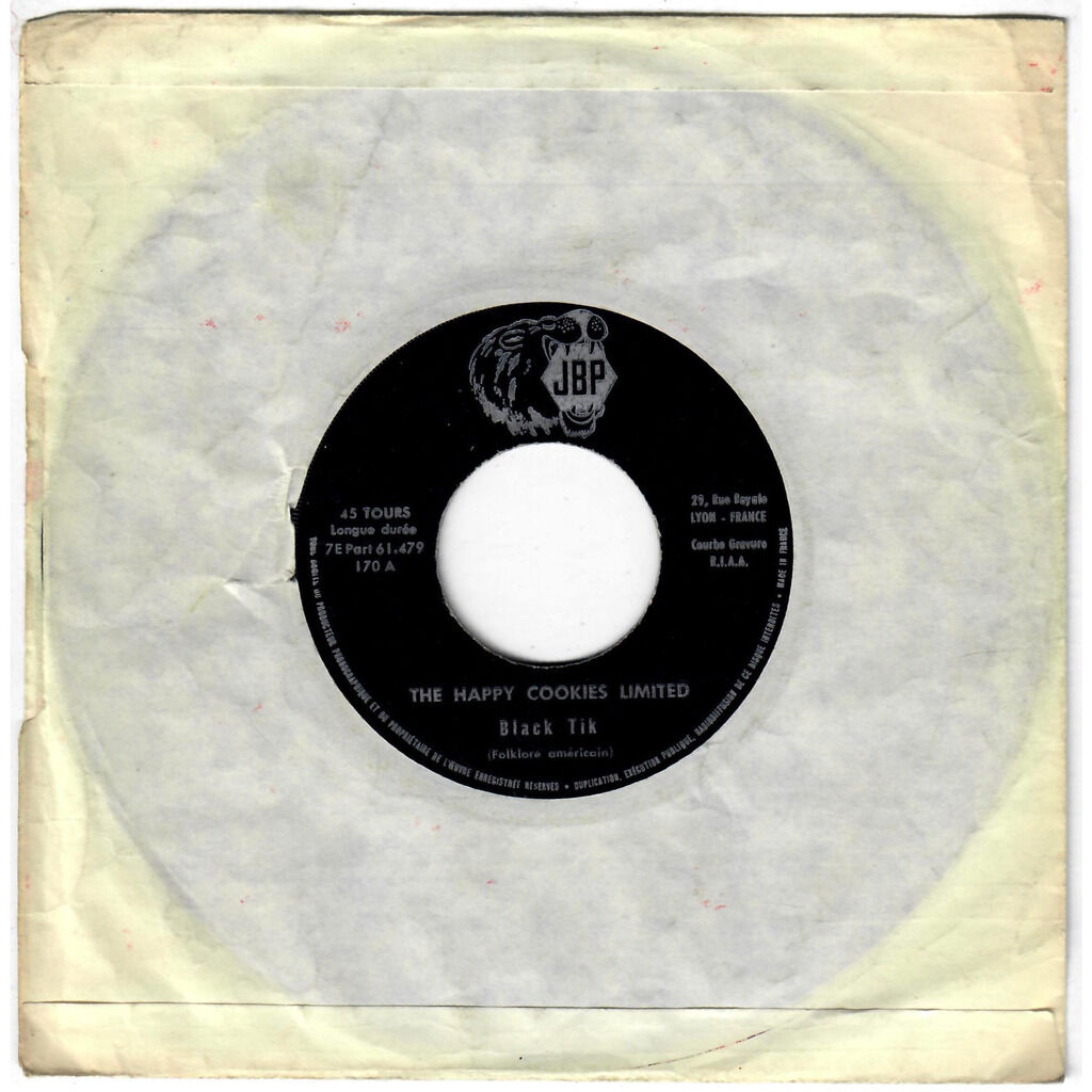  Les Happy Cookies Limited Les 3 De L'Harmonica  -  black tik / perles de cristal 