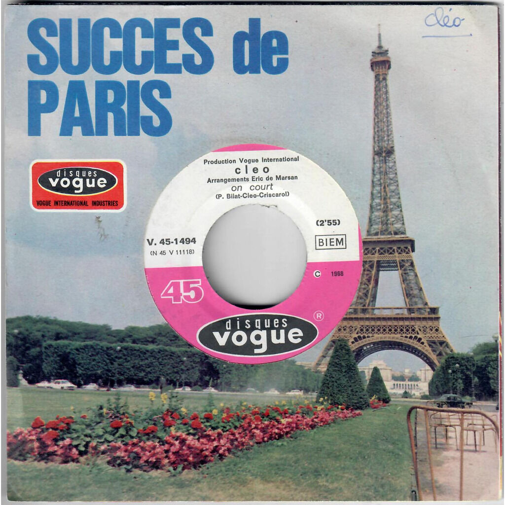  Cléo (2)  -  à mes bottes / on court 