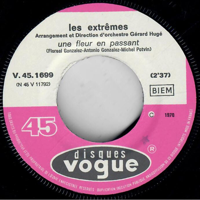  Les Extrêmes  -  j'y crois encore / une fleur en passant 