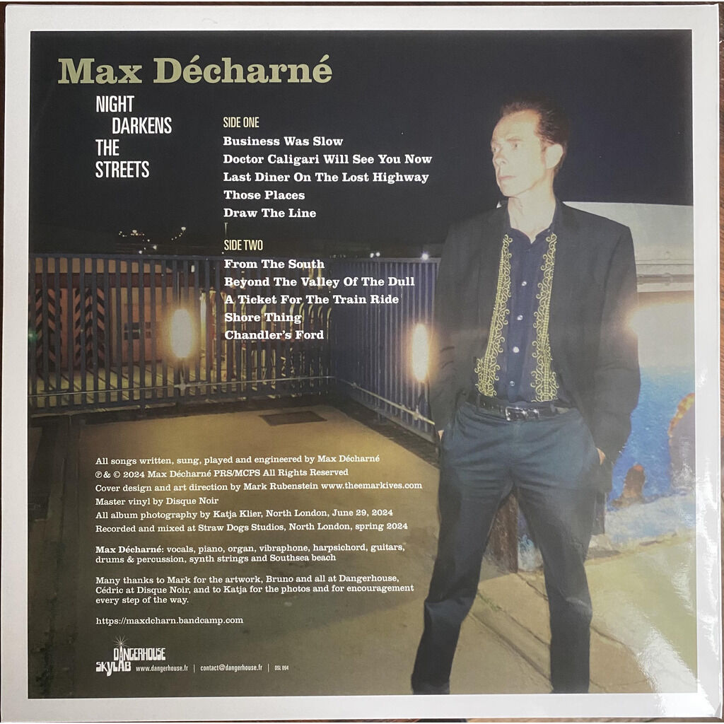  Max Décharné  -  night darkens the streets 