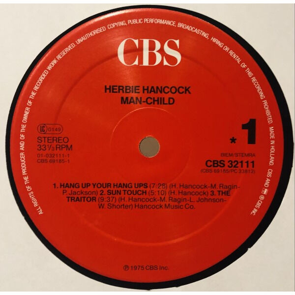  Herbie Hancock  -  man-child 