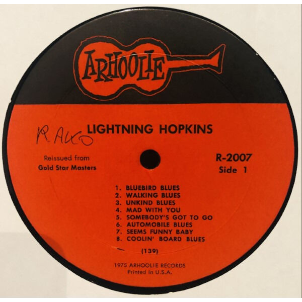  Lightning Hopkins  -  early recordings 