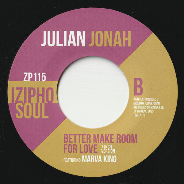  JULIAN JONAH  -  better make room for love 